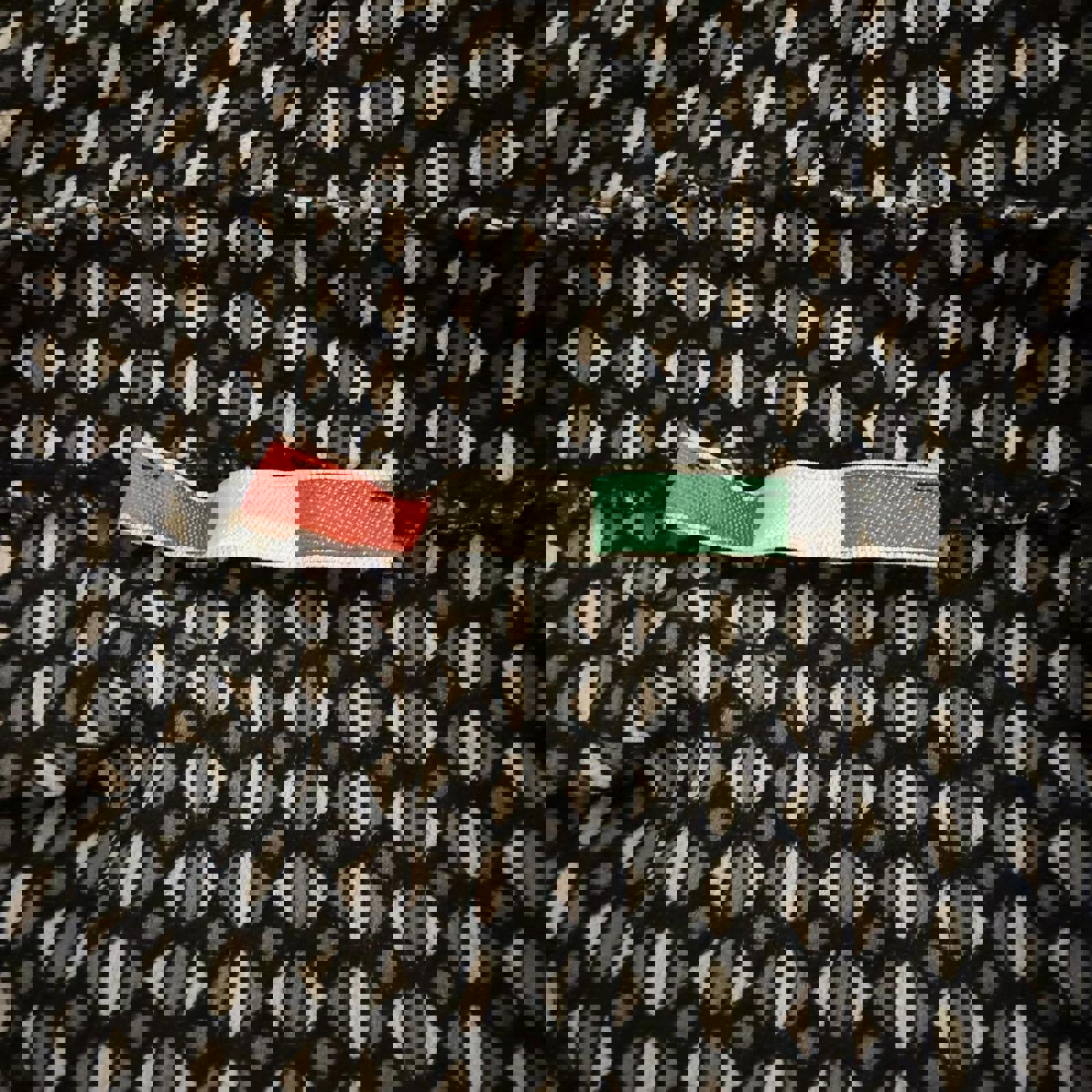 IFA Moda Black and White Shirt Dress Made in Italy