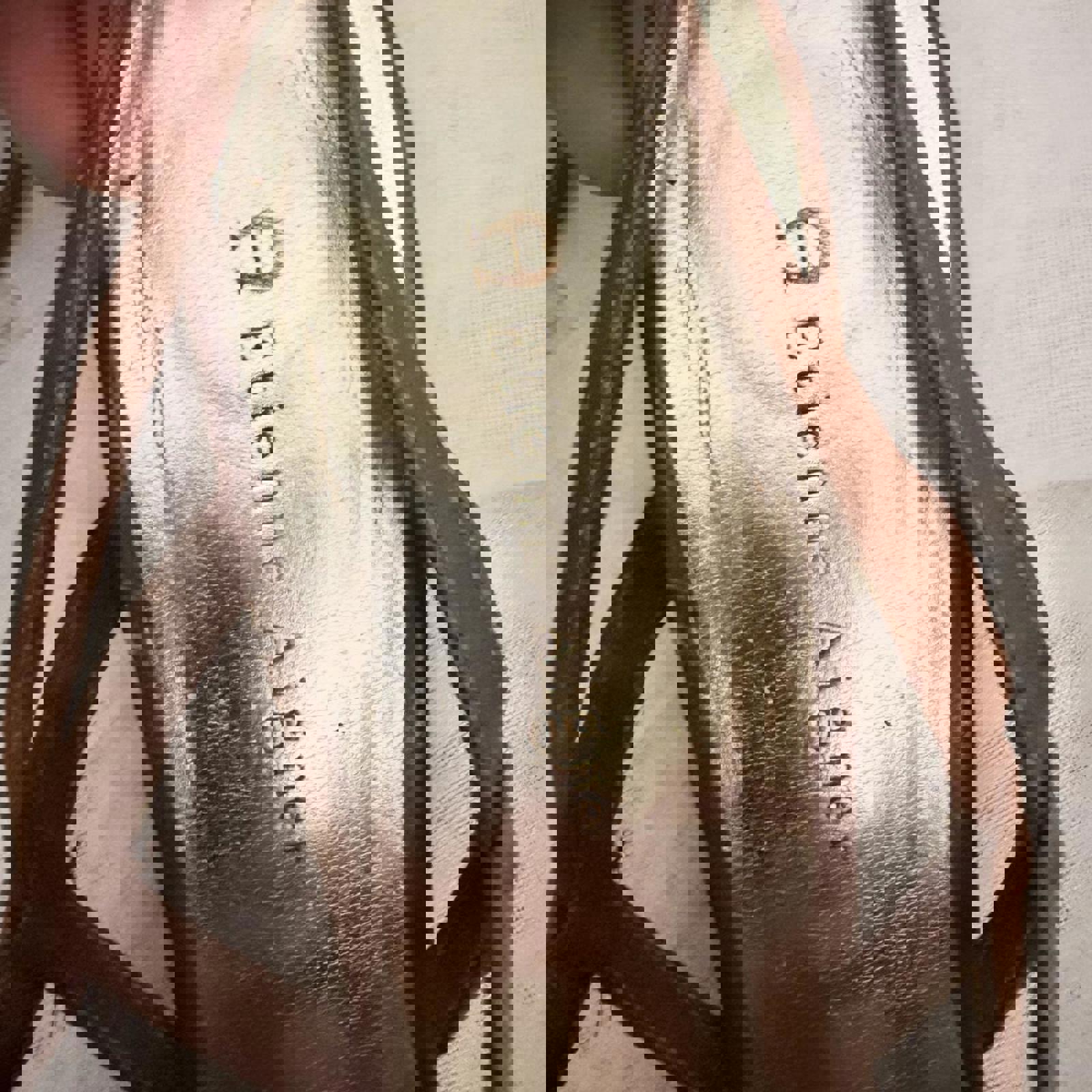 Etienne Aigner Brown Leather Starppy Sandals