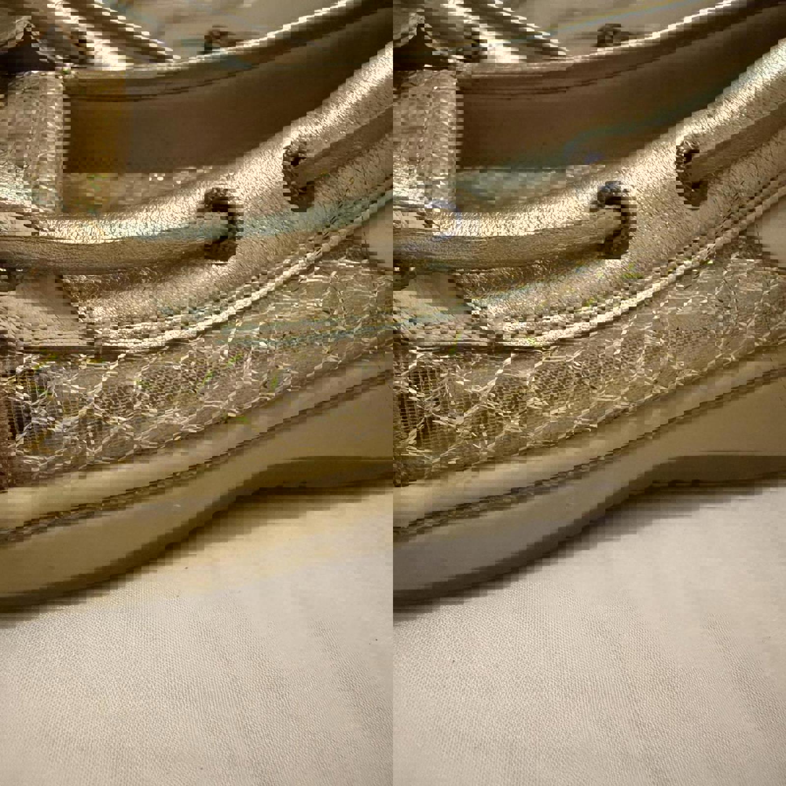 Sperry Women's Two-Tone Leather Boat Shoes