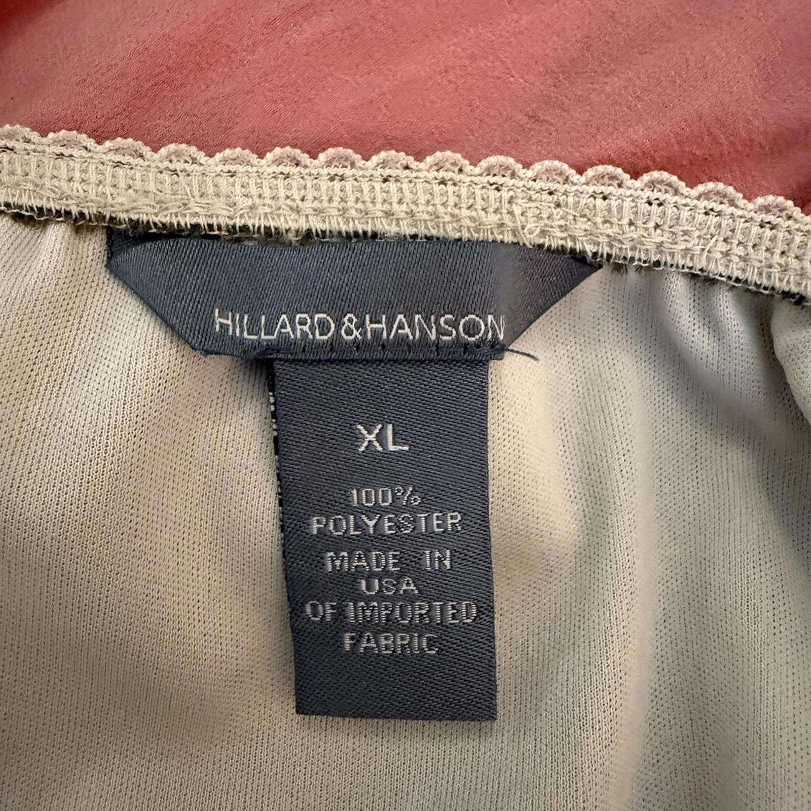 Hillard & Hanson midi skirt with floral pattern and ruffle hem