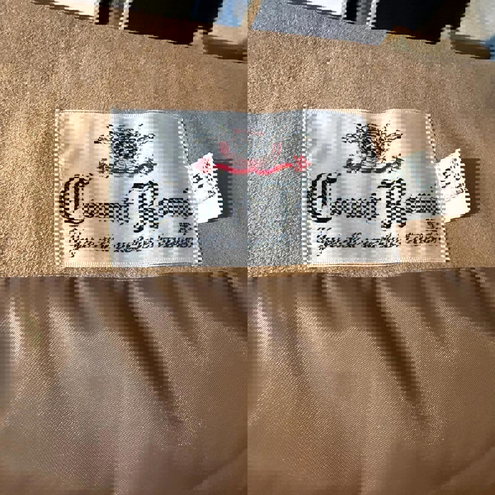 Count Romi Women's Tan Ultrasuede Jacket Size M