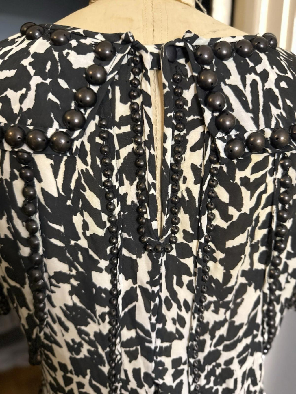 Isabel Marant Dress With Studded Metal Bead Detail