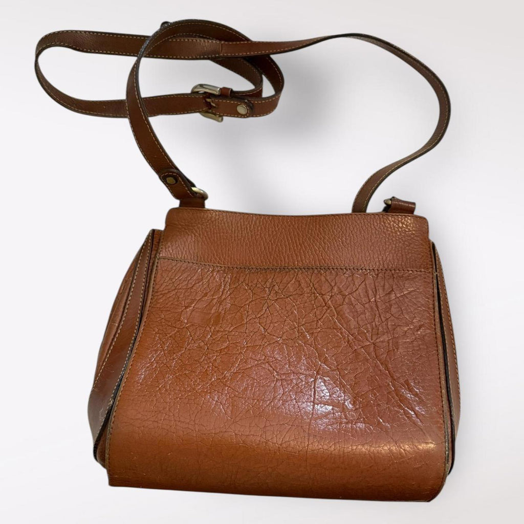 Delfino Vintage Brown Leather Bag