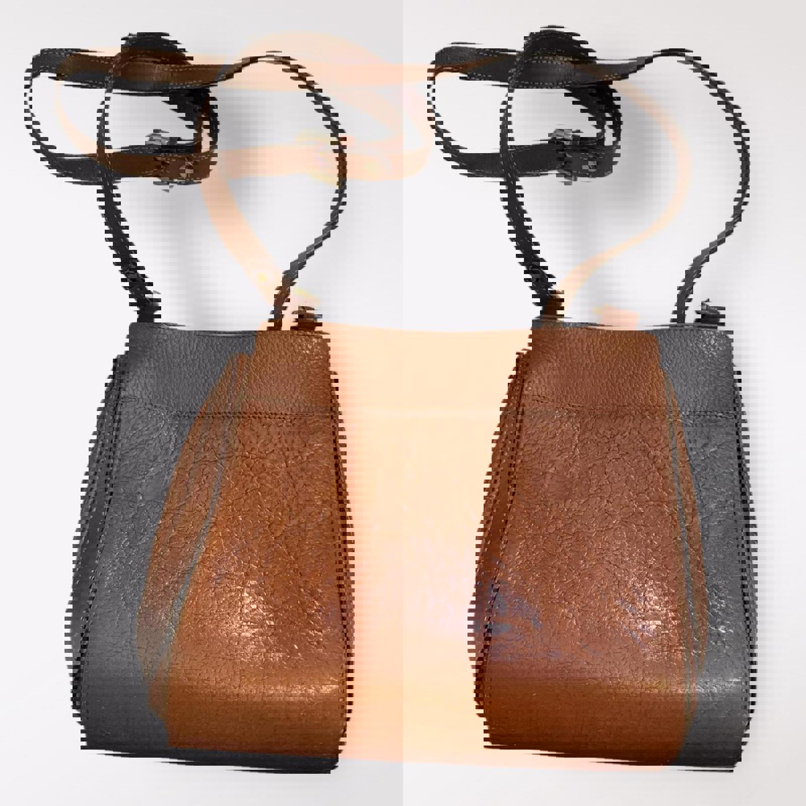 Delfino Vintage Brown Leather Bag