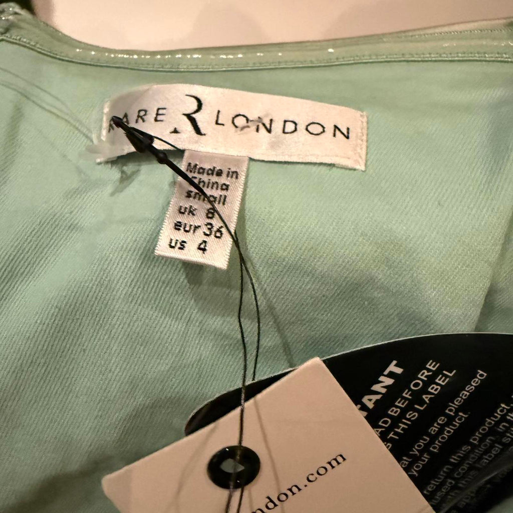 Rare London Strapless Ombre Mini Dress