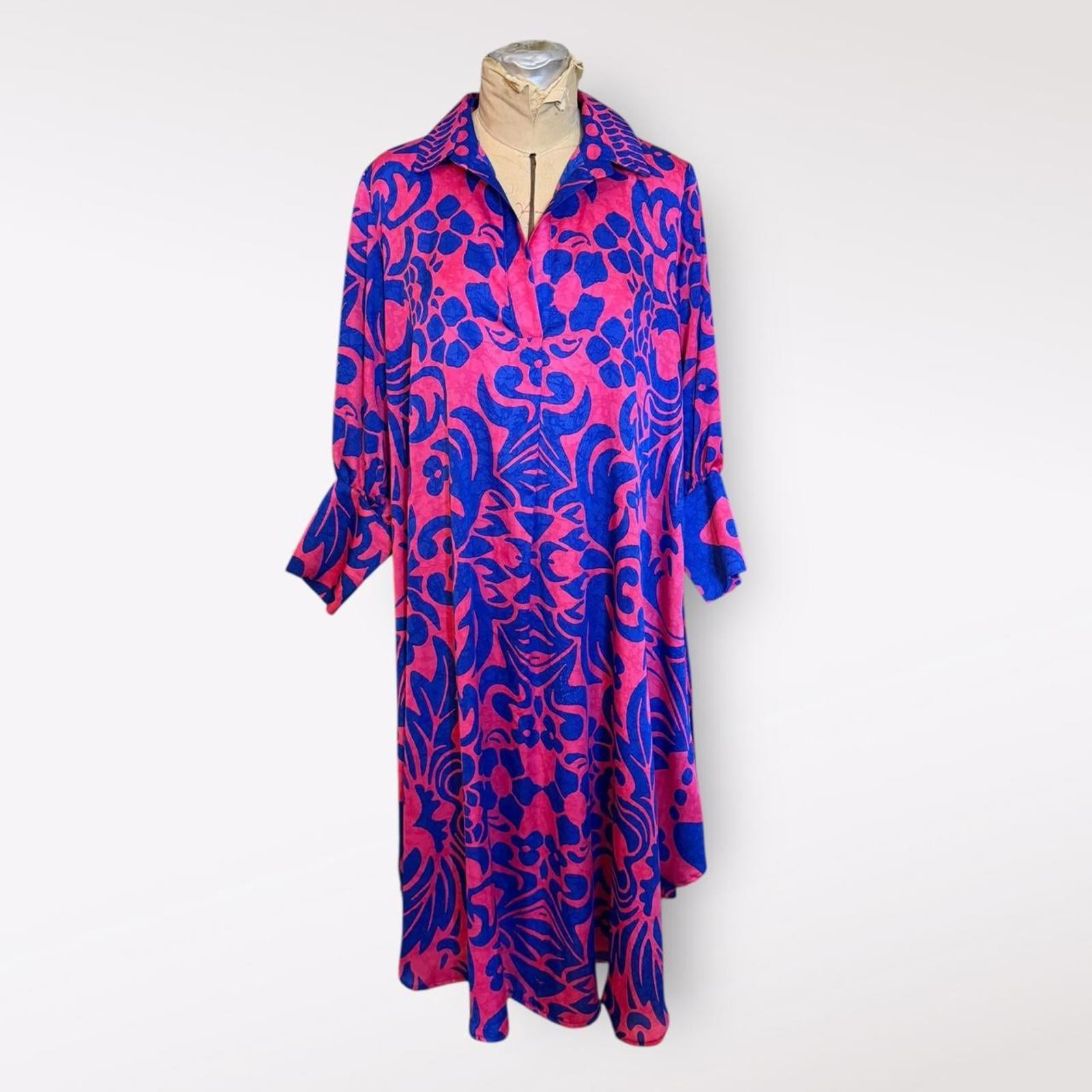 Jeff Gallano Paris Vintage Long Sleeve Dress