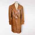 Cortefiel Brown Leather Trench