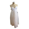 Lulus White Lace Midi Dress Size M
