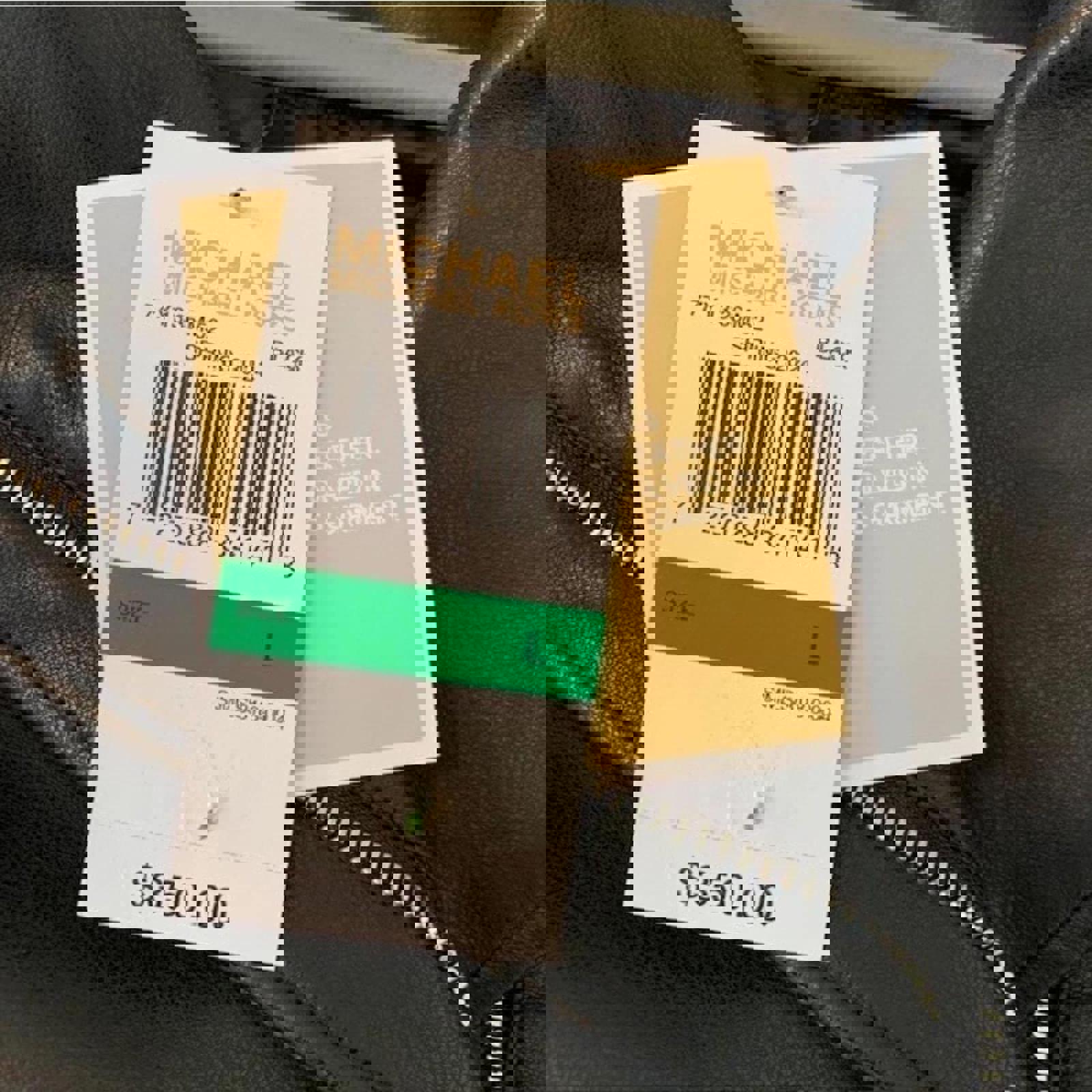 Michael Kors Vegan Leather Moto Jacket