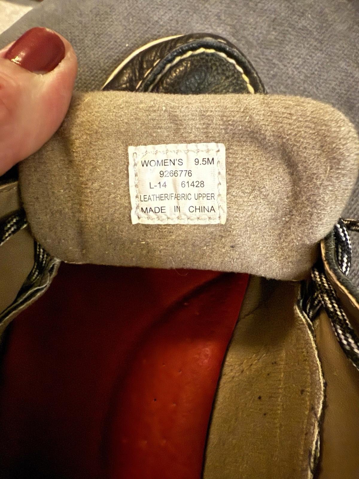 Sperry Top-Sider Black Leather Boat Shoes