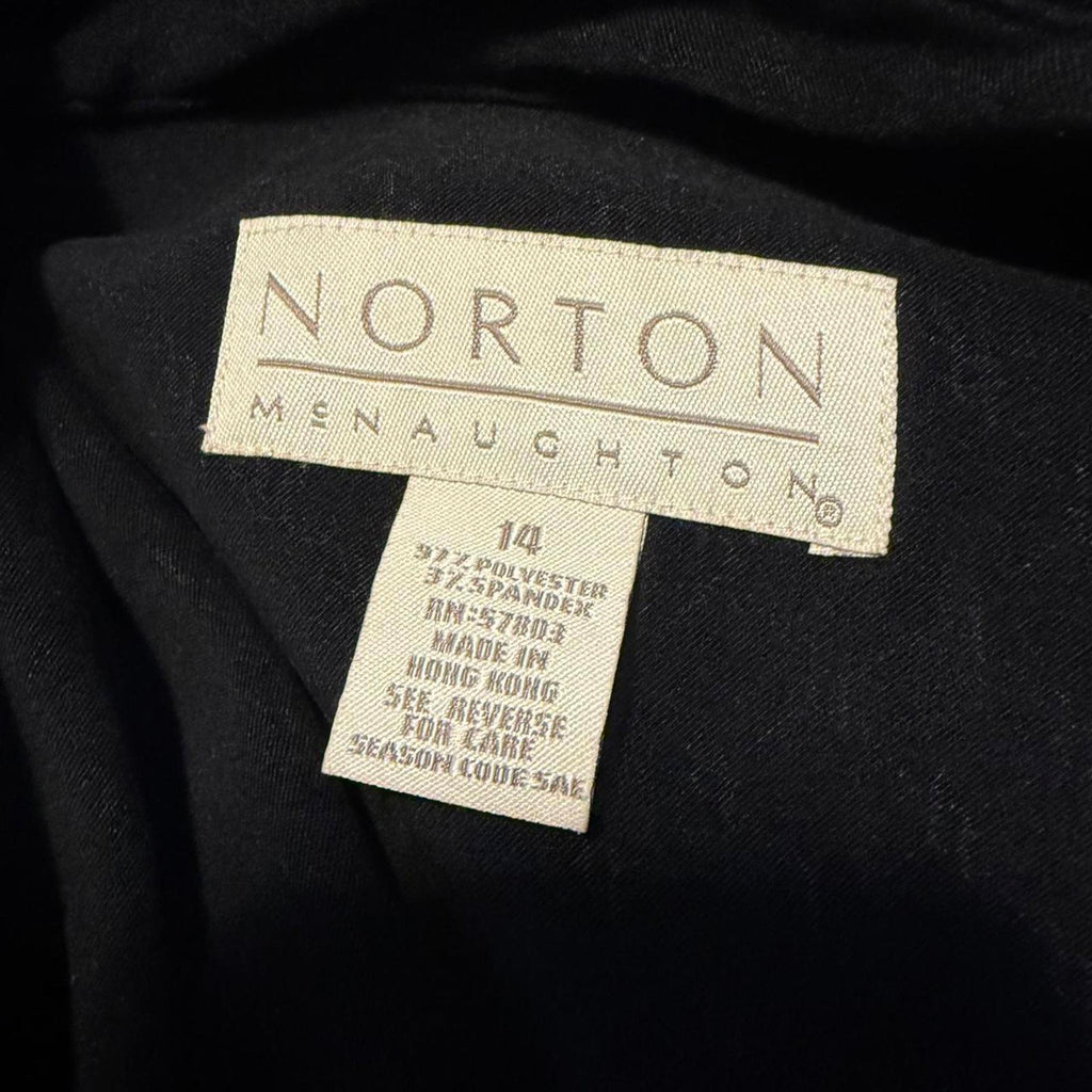 Norton McNaughton Black Vintage 90s Blazer