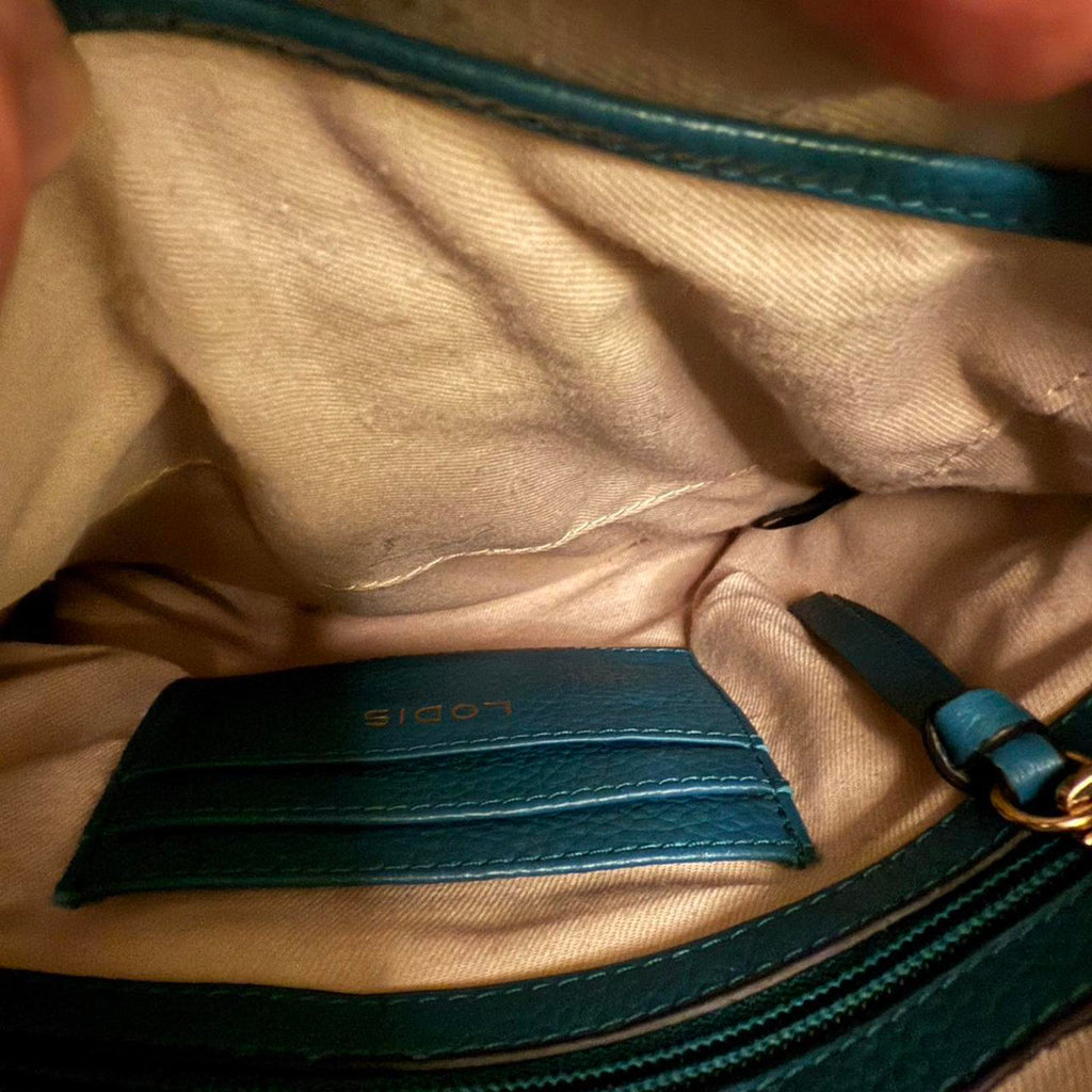 Lodis Women's Blue and Green Bag