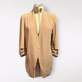 Babaton Tan Open Front Blazer Jacket