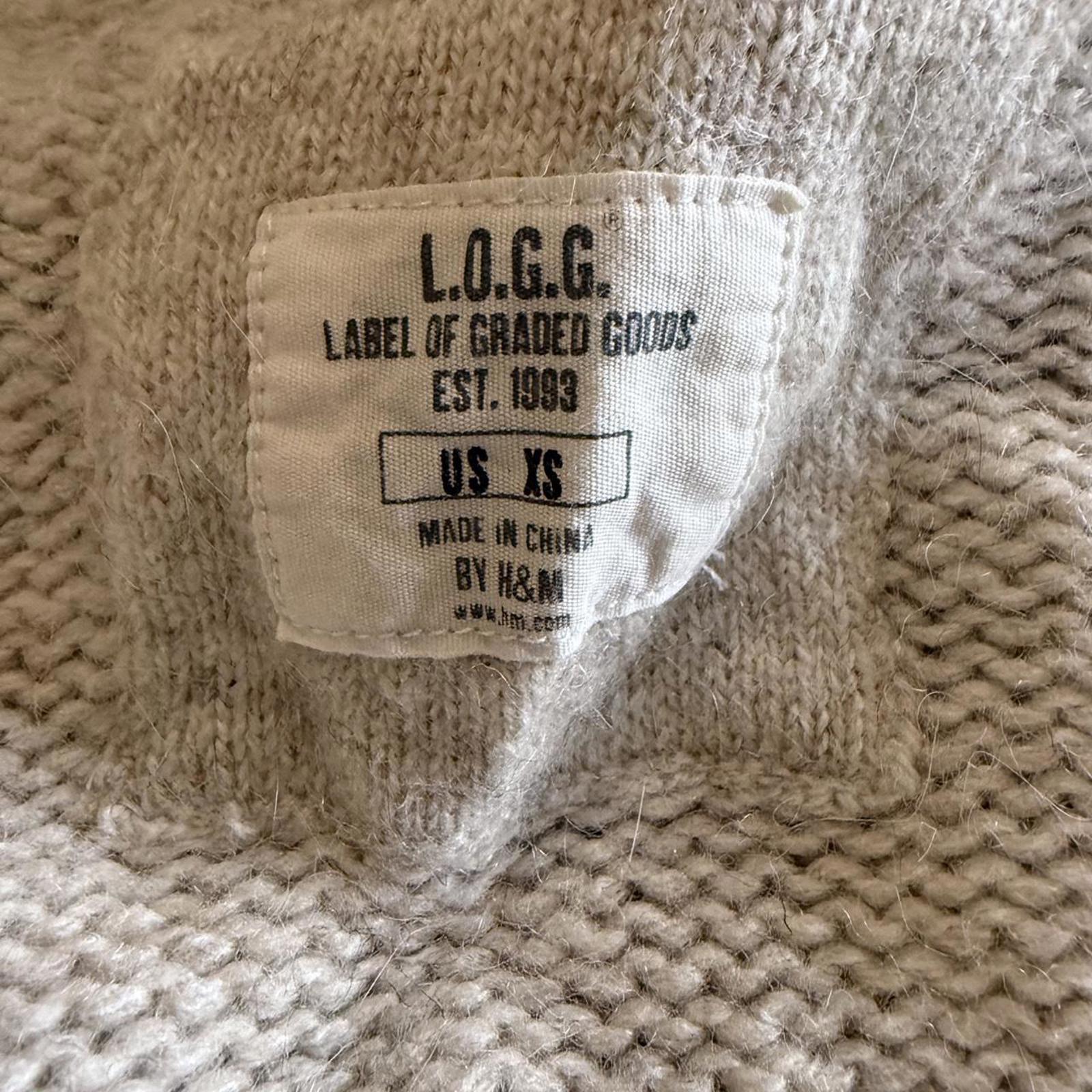 H&M Short Sleeve Cream White Cardigan