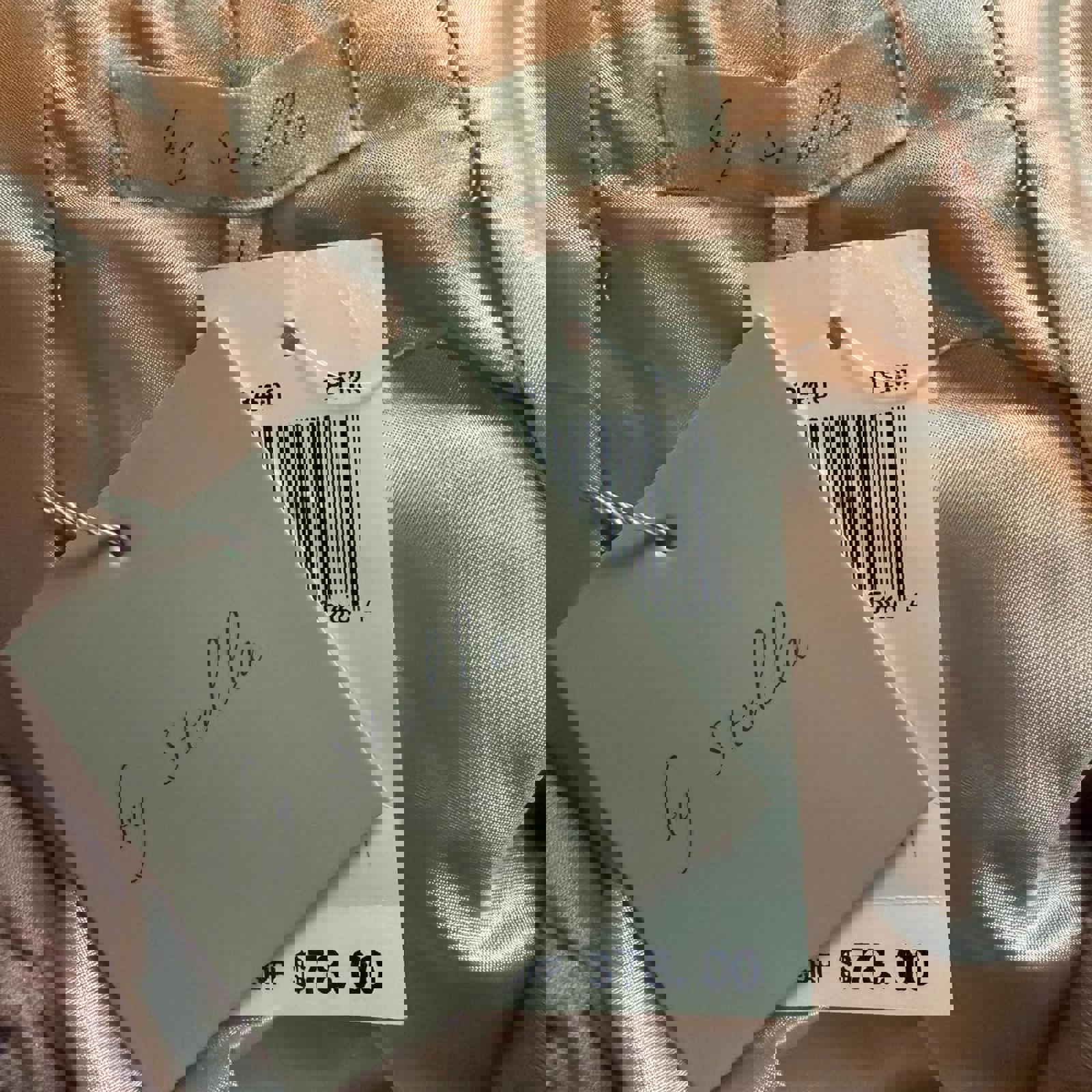 By Stella Vintage Peach Pink Bohemian Midi Dress with Pom Pom Detail