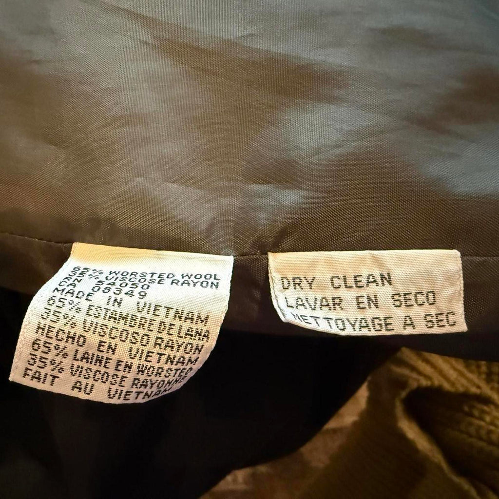 Evan-Picone Brown Wool Blend Jacket