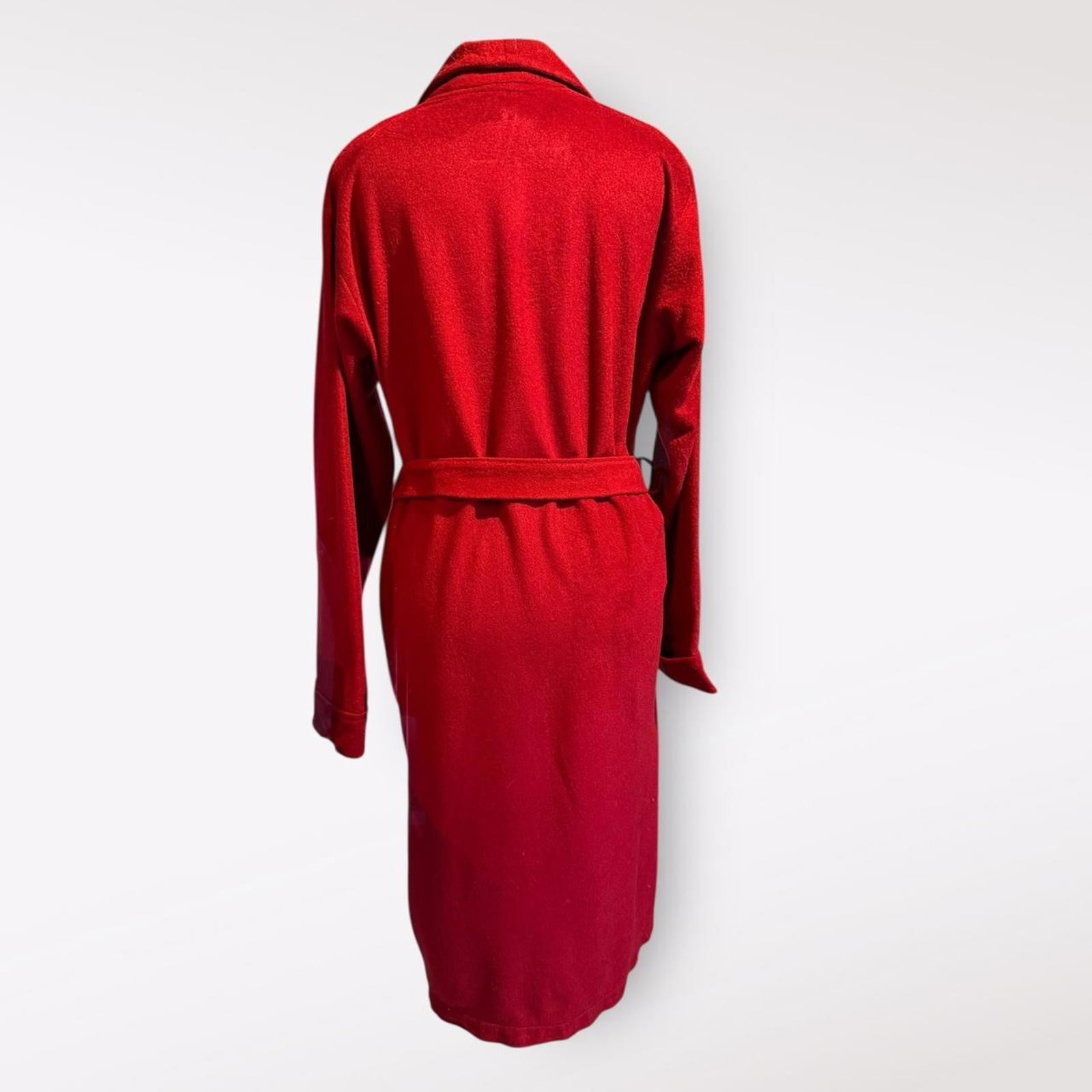 Mr. Ralph Red Robe with Belt and Pockets