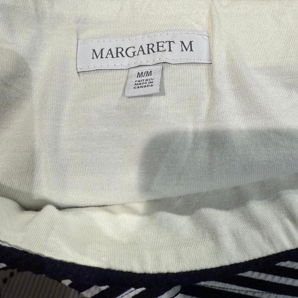 Margaret M Striped Knit Skirt