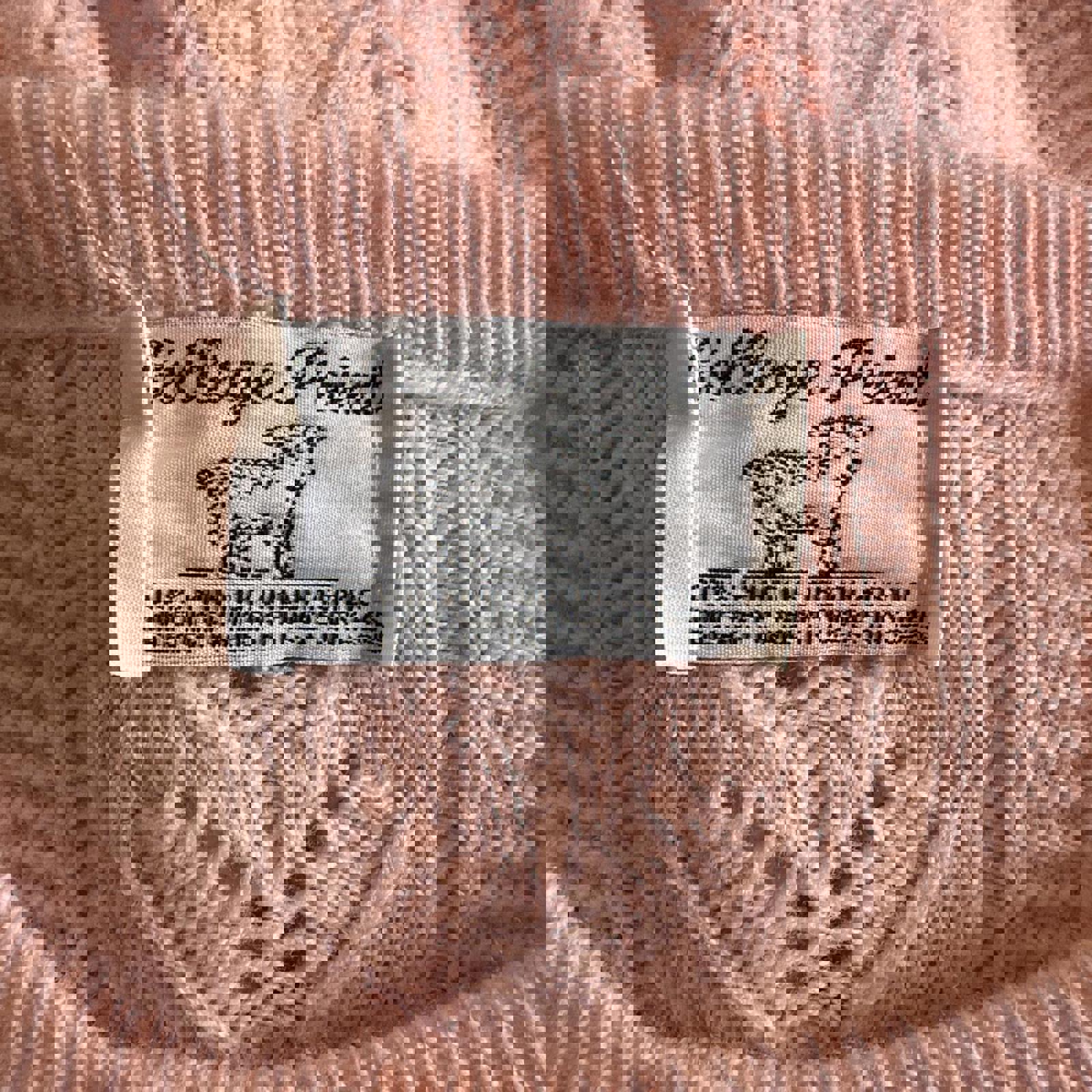 College Point Vintage Pink Knit Cardigan