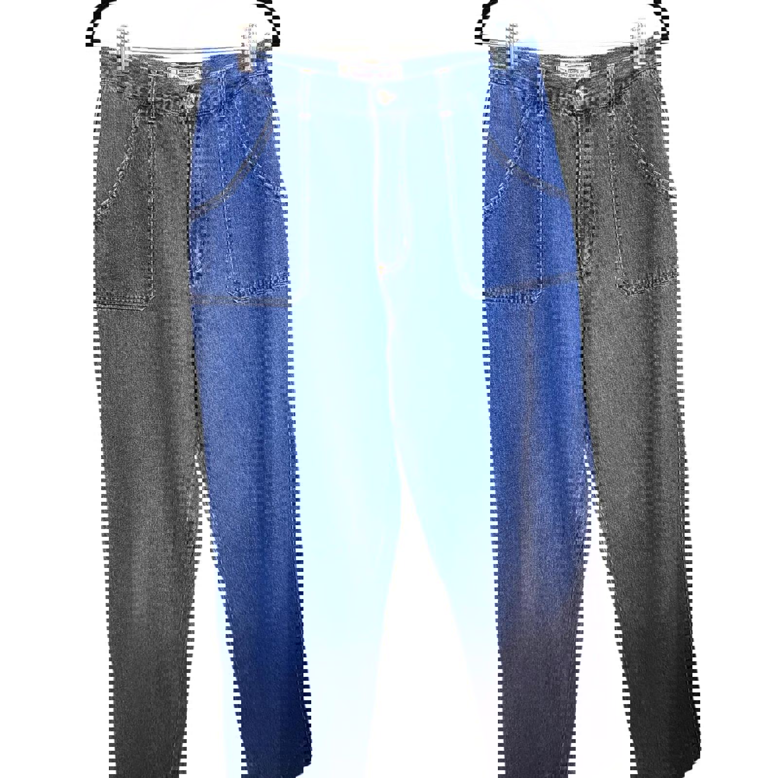 Andrew’s Blues Vintage 90s High-Waisted Straight Leg Jeans Size 12