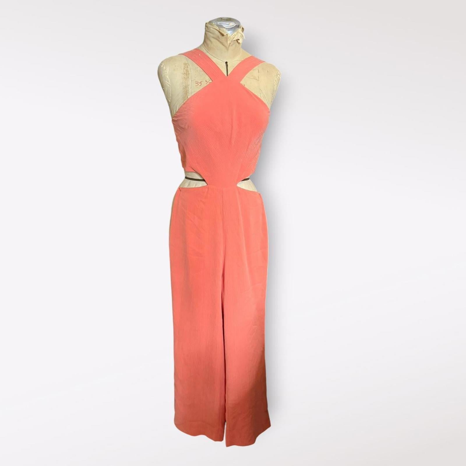 Tularoosa Pink Side Cutout Jumpsuit