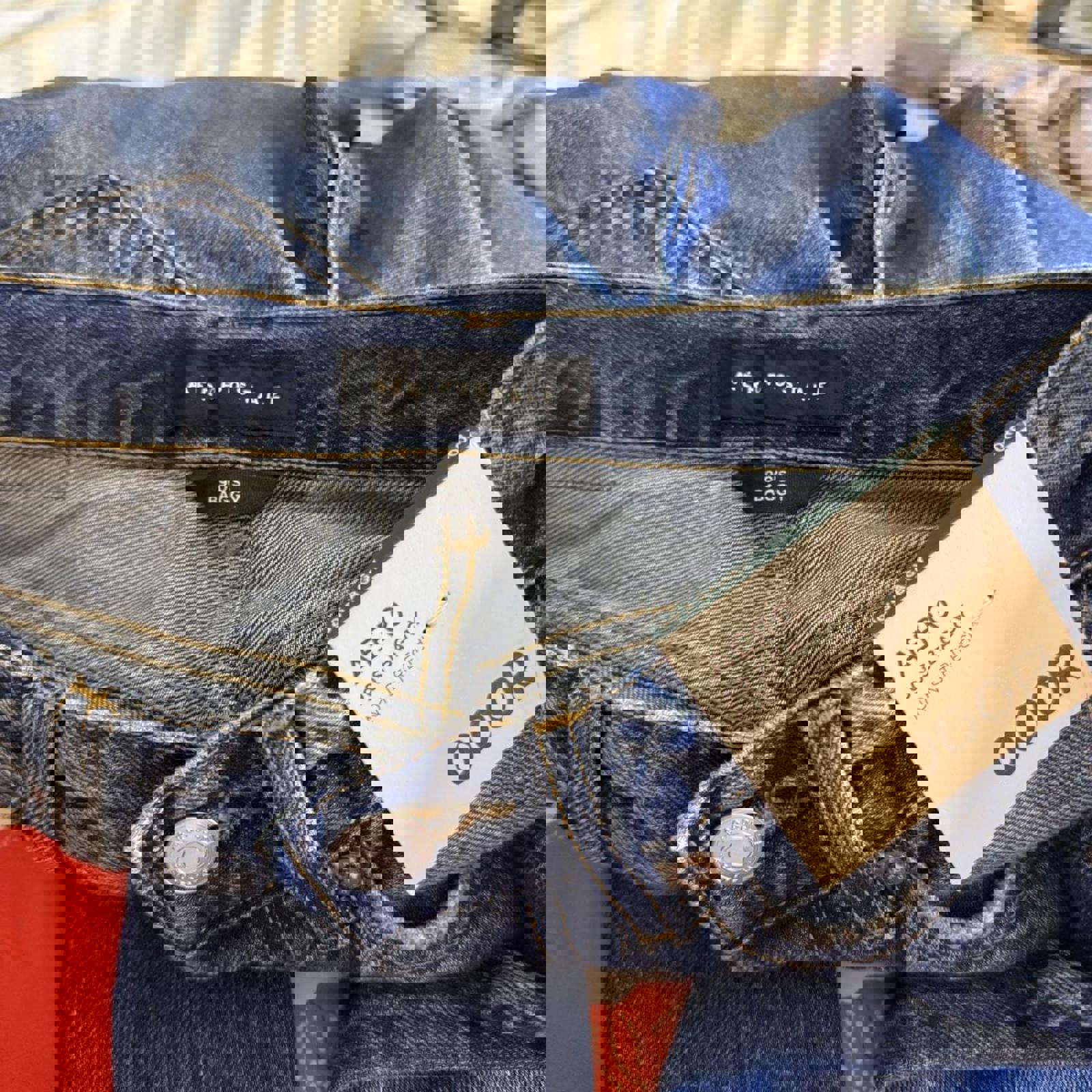 Aeropostale 90's Baggy Blue Ripped Jeans