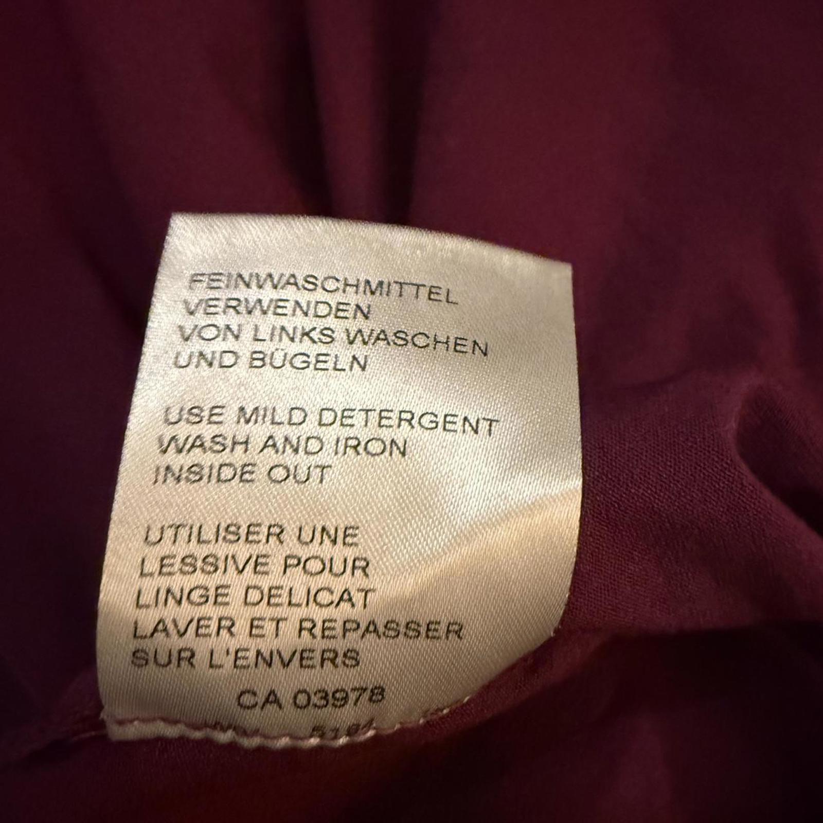 Frank Walder Magenta Long Sleeve Cardigan