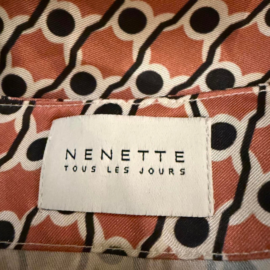 Nenette Milano Tous Les Jours Geometric Print Dress