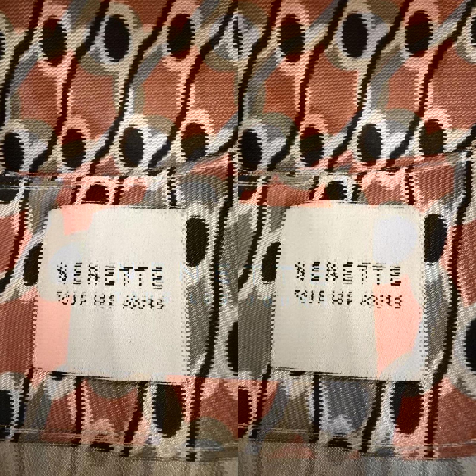 Nenette Milano Tous Les Jours Geometric Print Dress