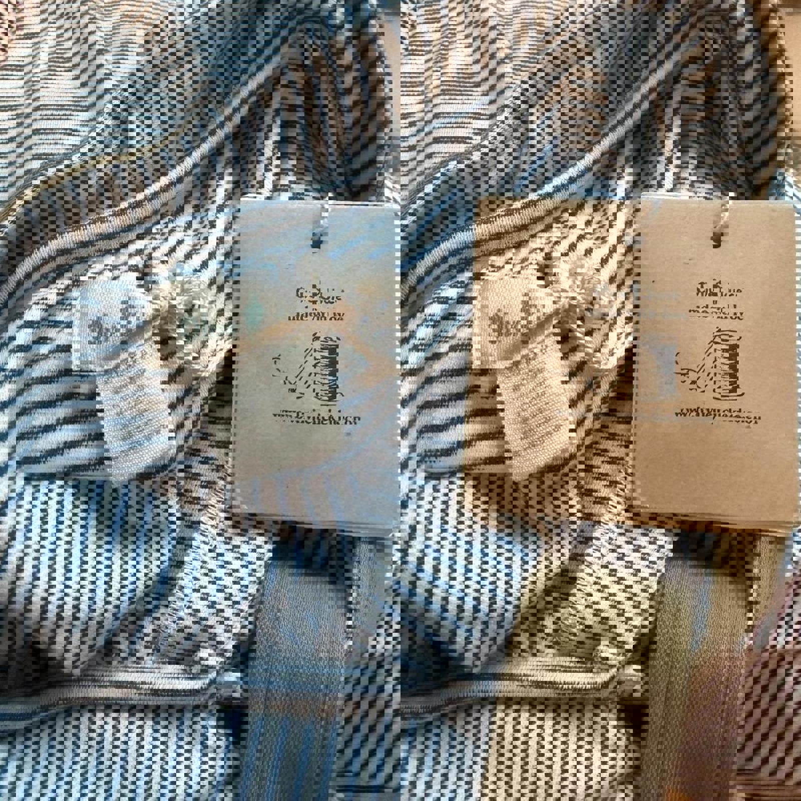 Olive Juice Grey and Blue Dress