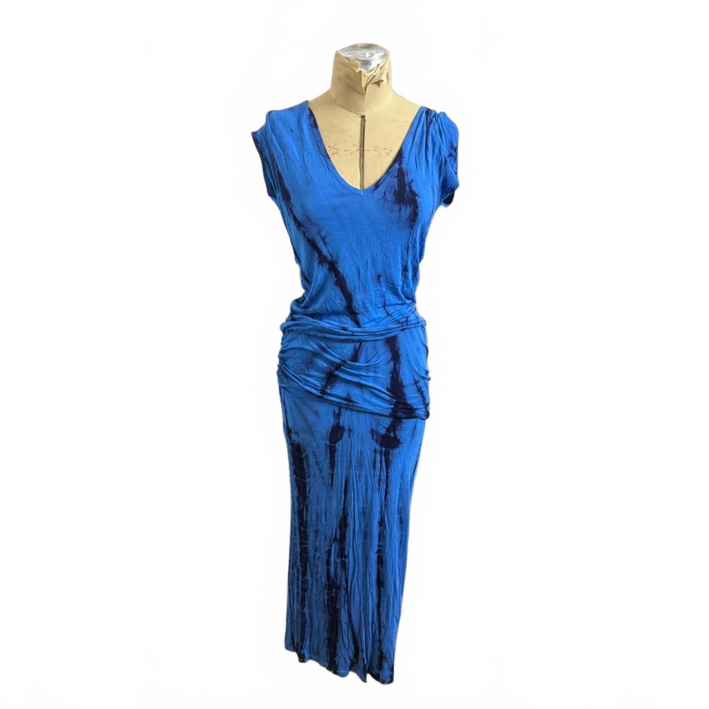 Young Fabulous & Broke Blue Tie-Dye Maxi Dress