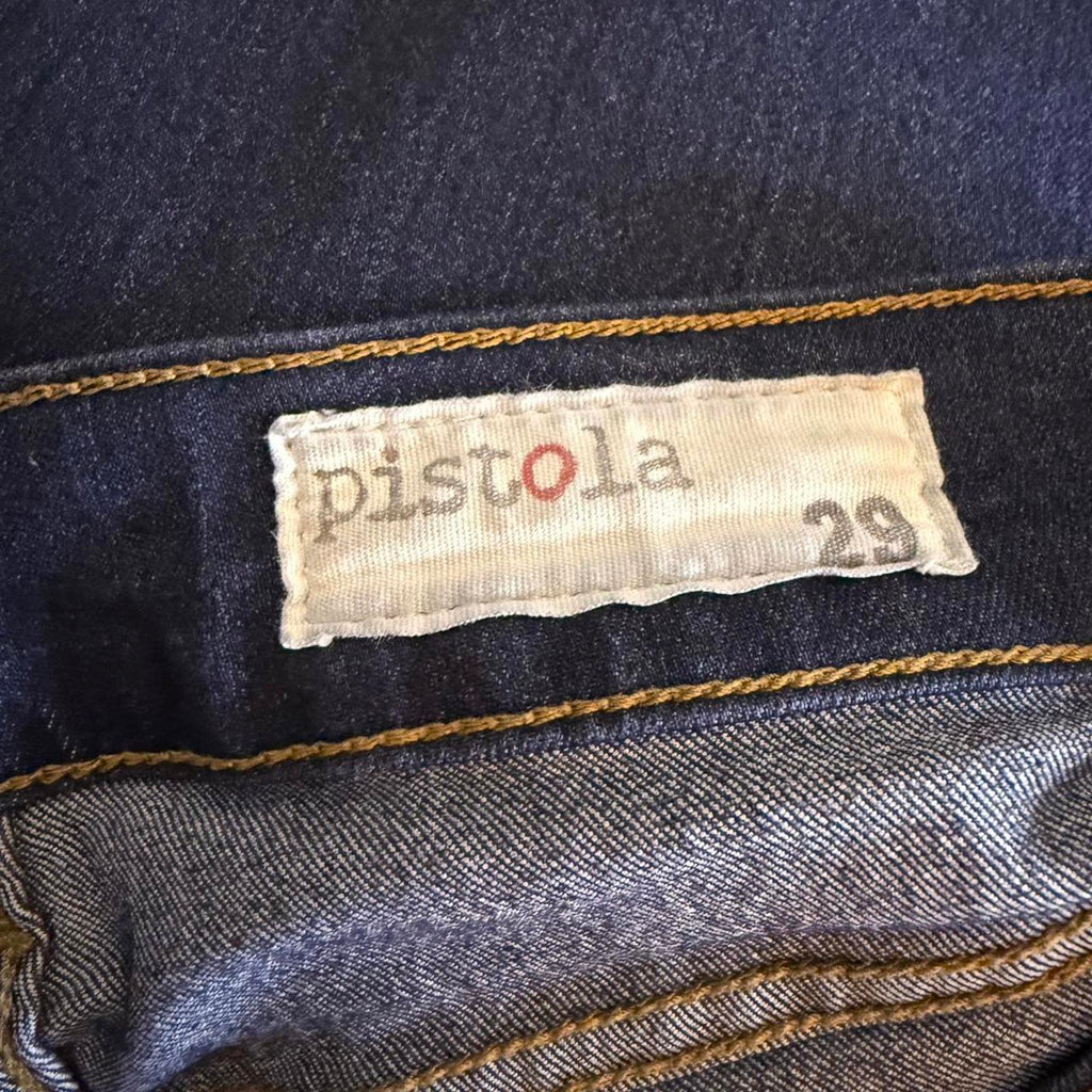 Pistola Dark Wash Blue Jeans Size 29