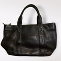Le Donne Leather Collection Black Leather Shoulder Bag Purse Boho