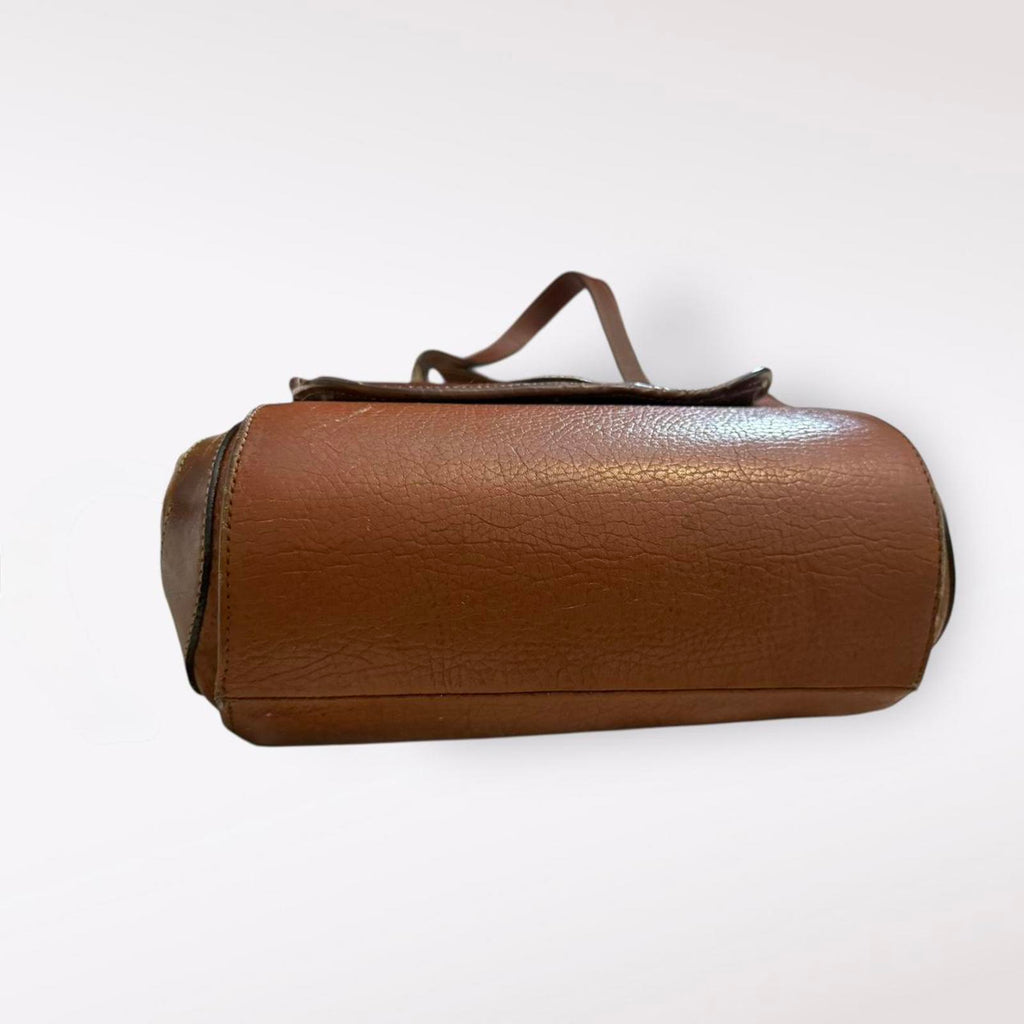 Delfino Vintage Brown Leather Bag