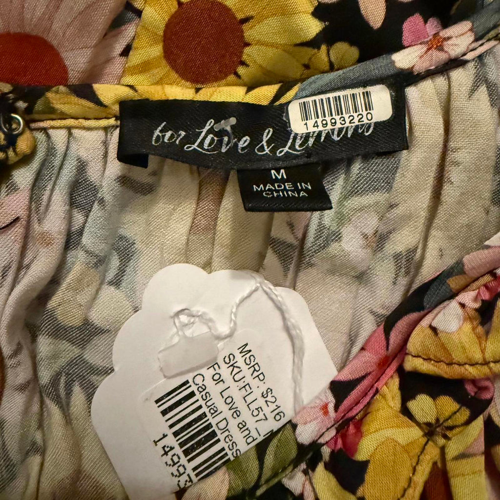 For Love & Lemons Sylvia Floral Dress