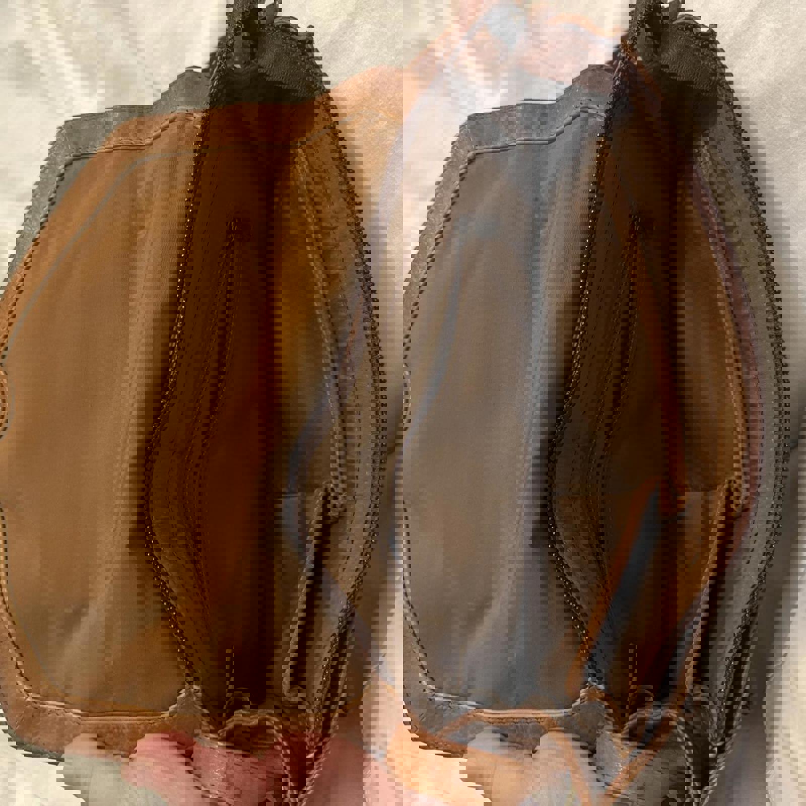 Brown Leather Crossbody Bag