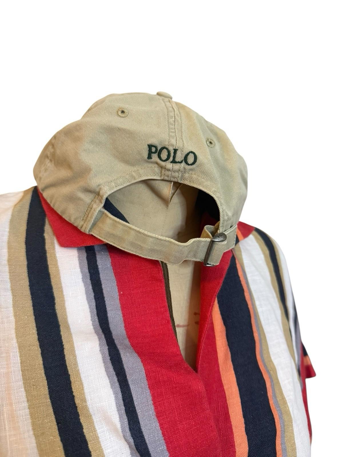 Ralph Lauren Polo Cap Tan Adjustable Pony Logo
