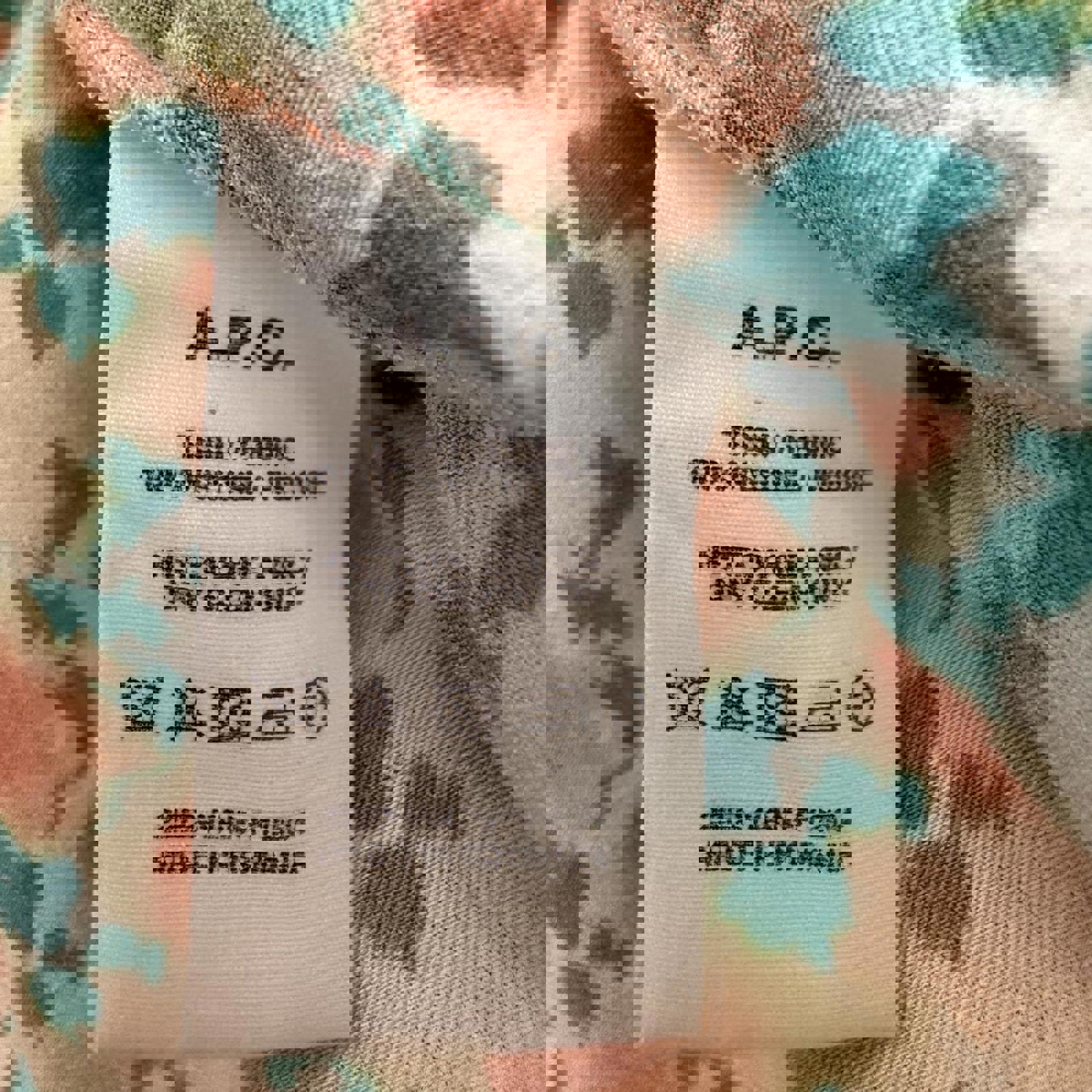 A.P.C. Floral Viscose Button-Up Shirt