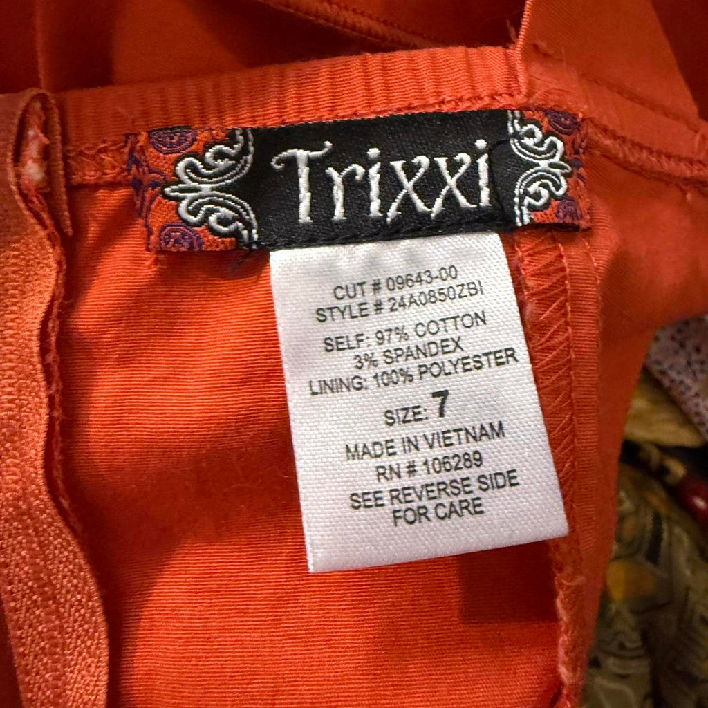 Trixxi Dress with Ruched Front