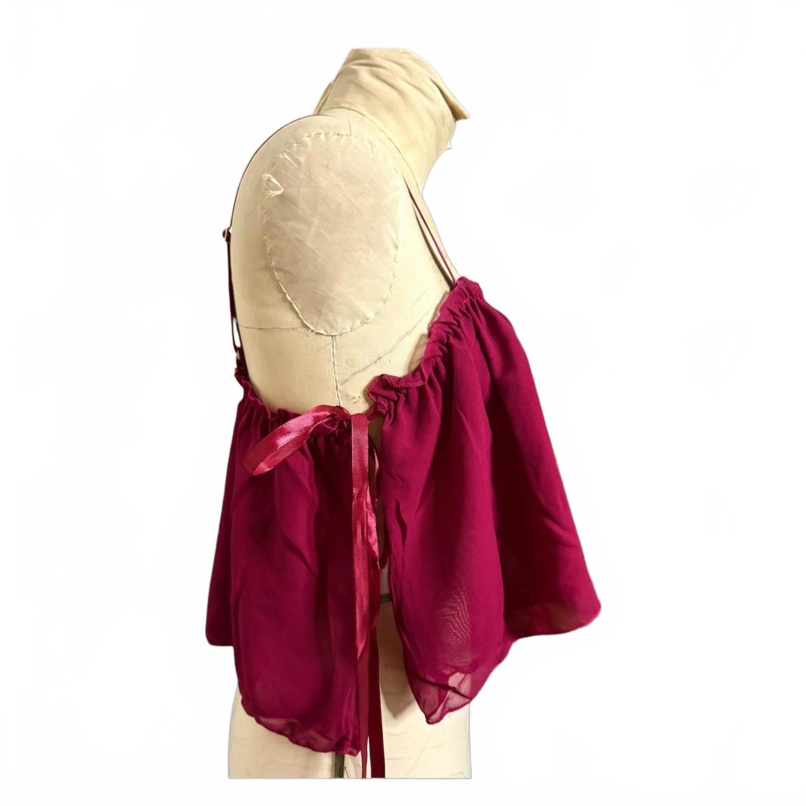 Burgundy Cami Top