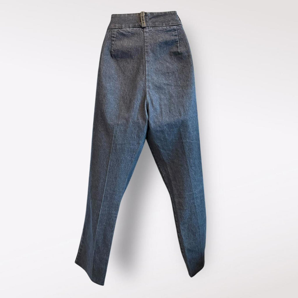 Bisou Bisou High Waist Black Denim Pants