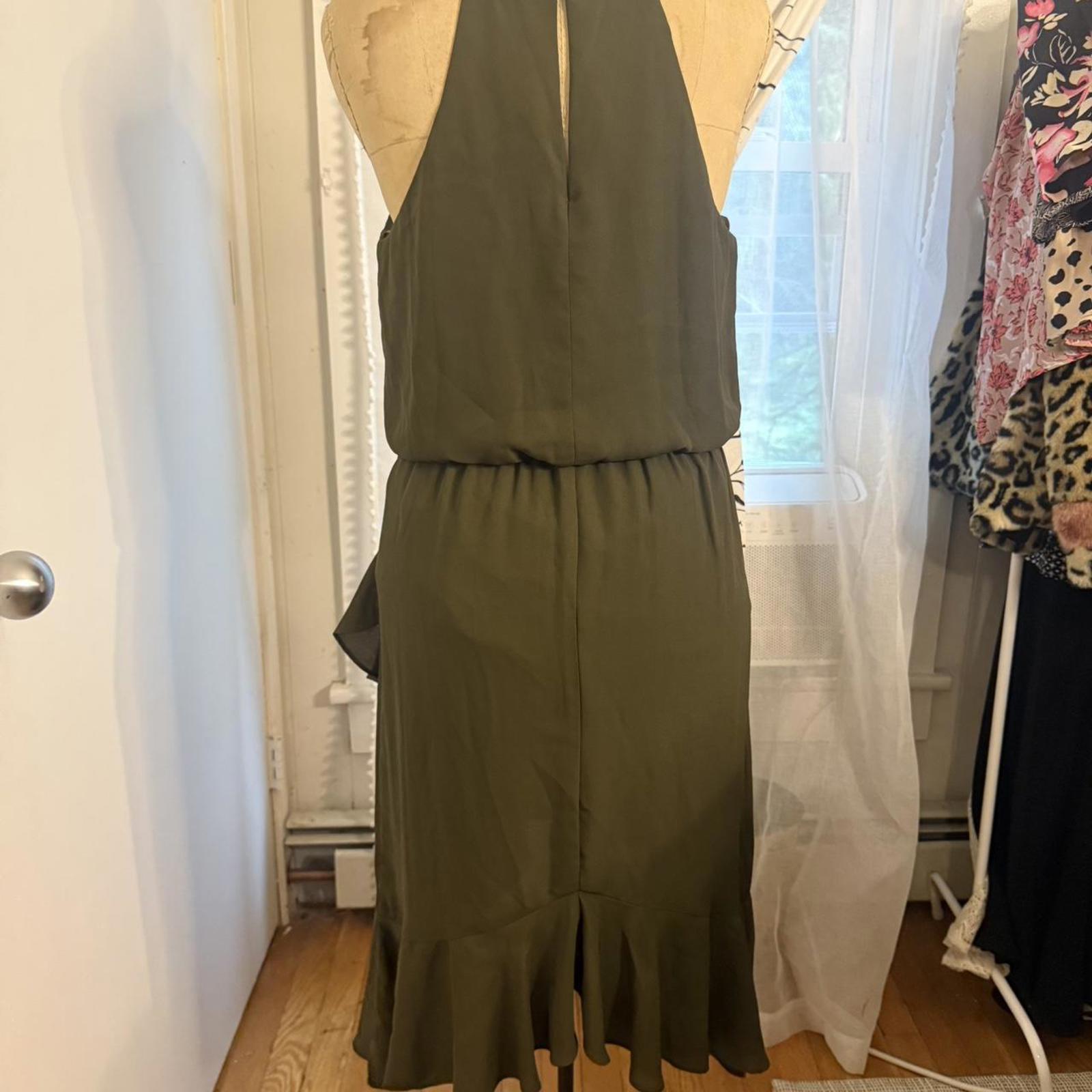 City Triangles Khaki and Green Dress