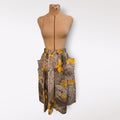 Floral Cotton Skirt Made in Italy