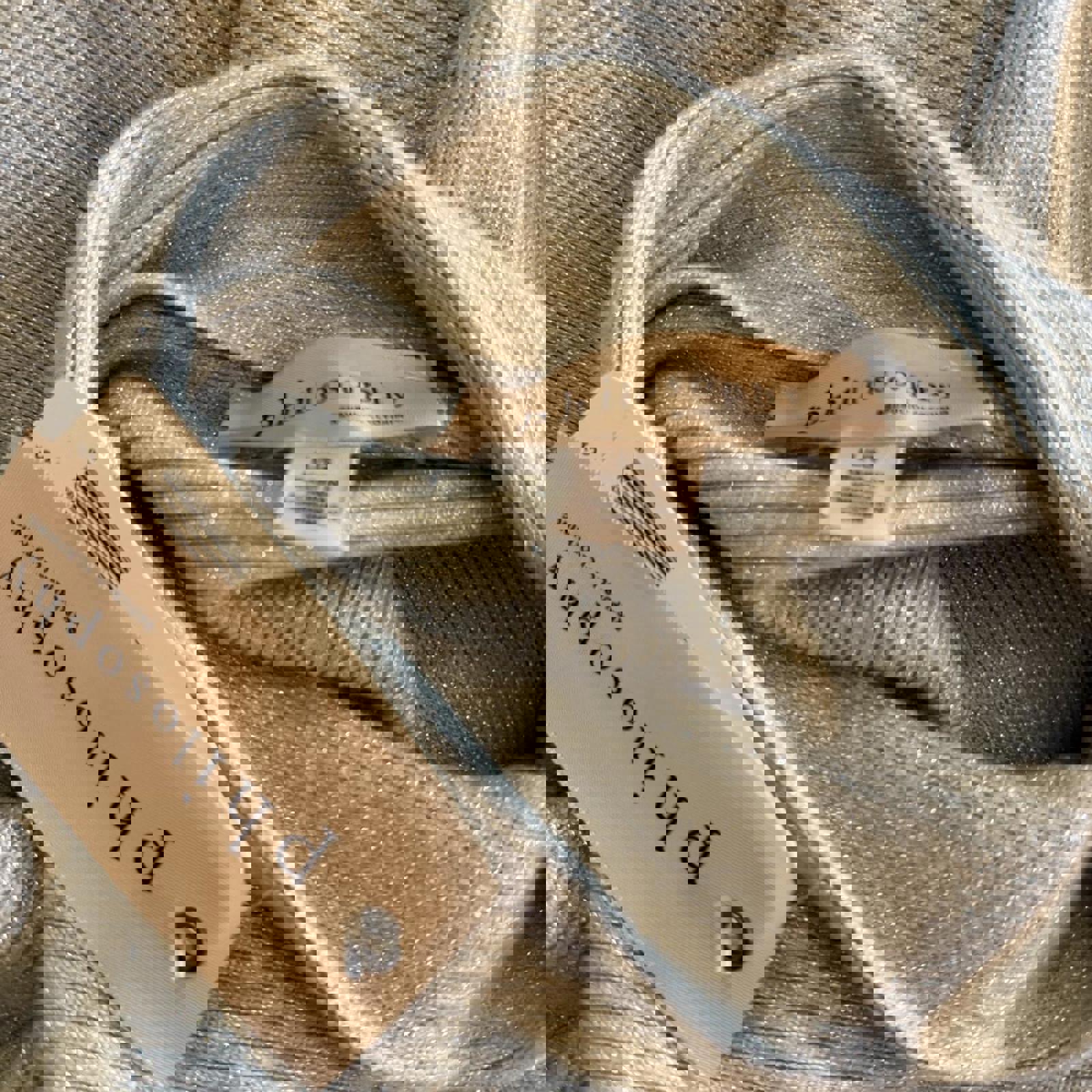 Philosophy Turtleneck Sweater with Silver Accents