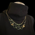Lucky Brand Women's Gold and Green Jewellery