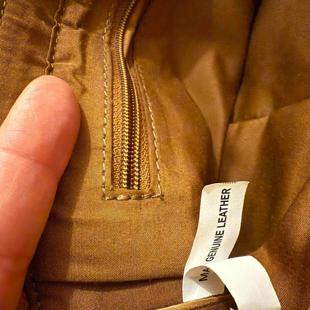 Brown Leather Crossbody Bag