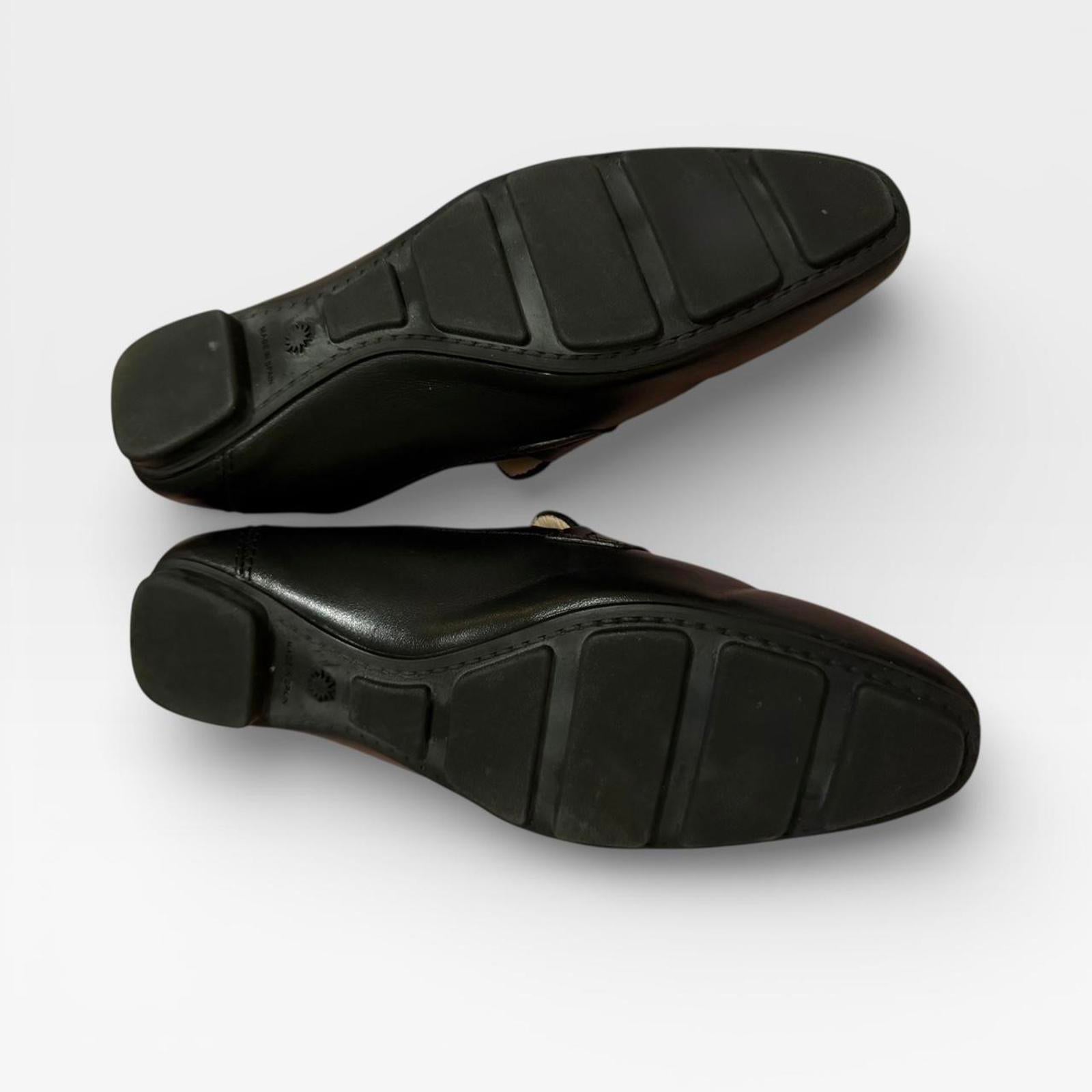 Stuart Weitzman Black Loafers