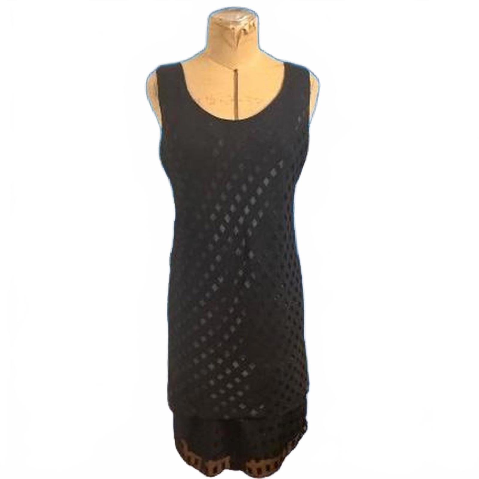 Jeffrey & Dara by Tom Barra Black Cocktail Dress