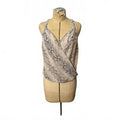 Japna Snakeskin Print Wrap Top Size S