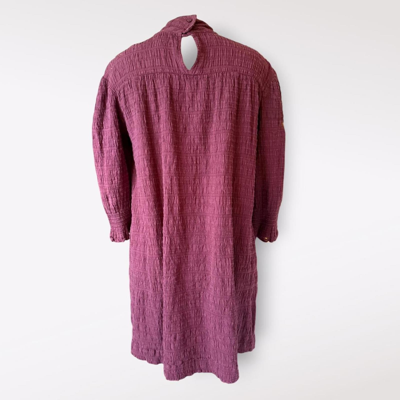 ba&sh Maroon Boho Mini Dress